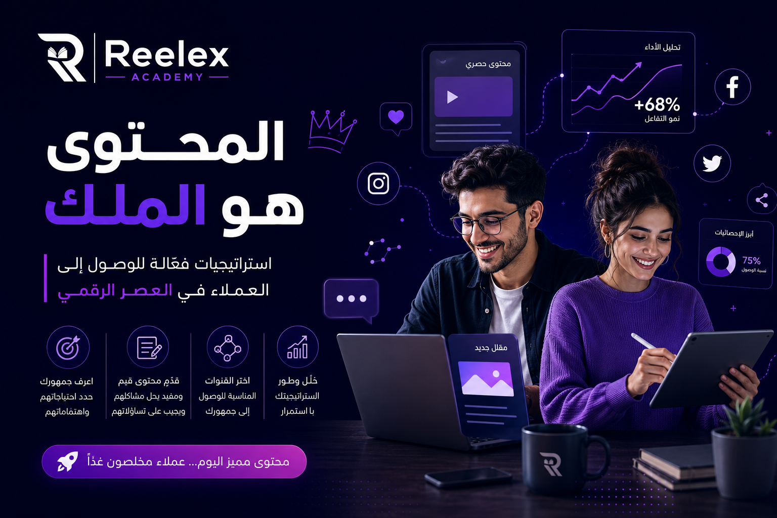 المحتوى هو الملك: استراتيجيات فعالة للوصول إلى العملاء في العصر الرقمي